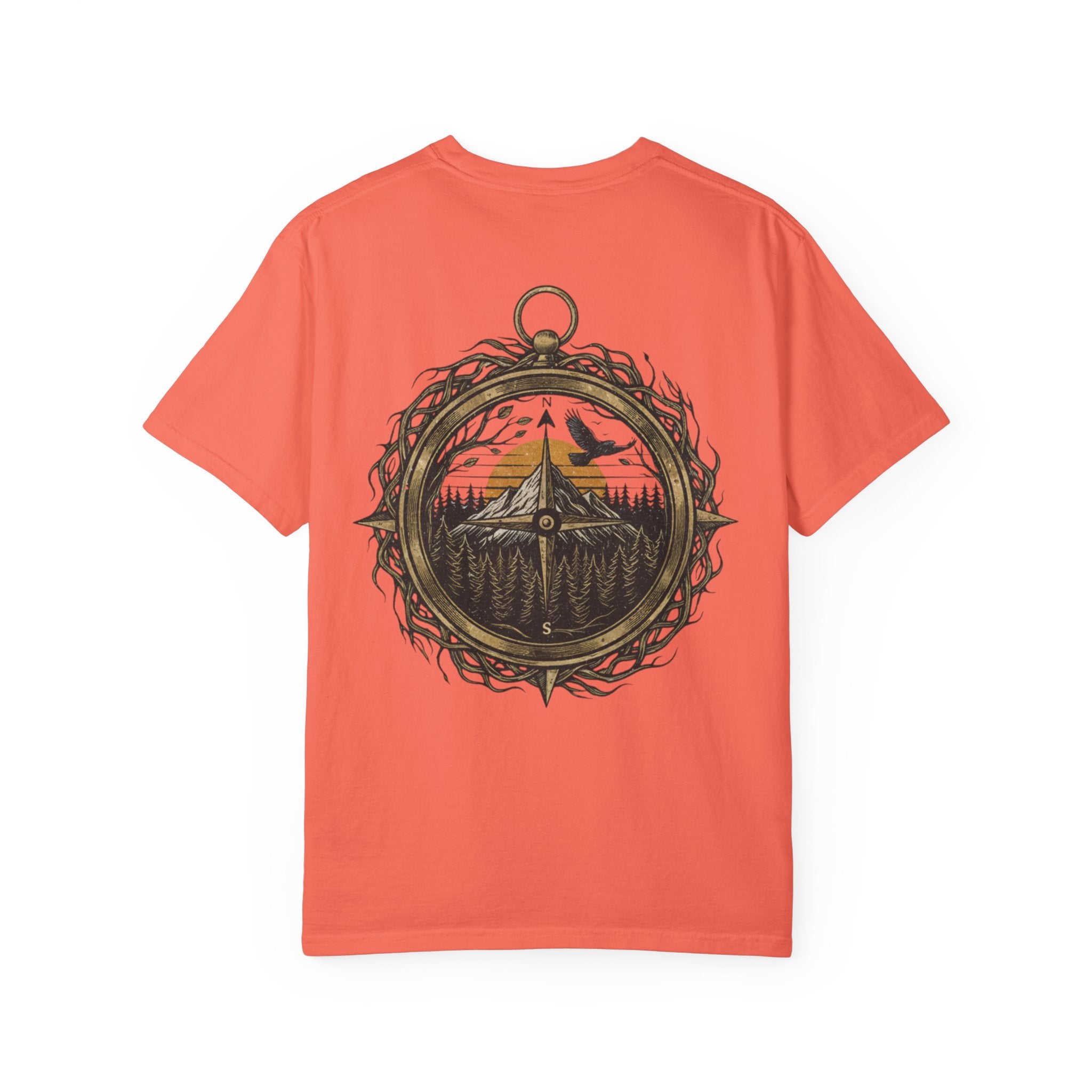 Copy of Vintage Camper Van Beach Scene T-Shirt | Sunset Palm Truck