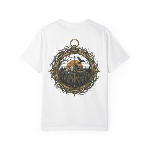 Copy of Vintage Camper Van Beach Scene T-Shirt | Sunset Palm Truck